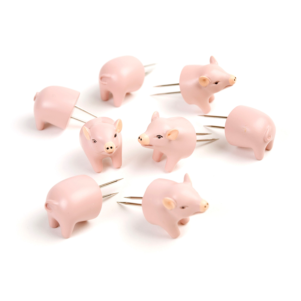 Image of Pig Corn Holders - Set of 4